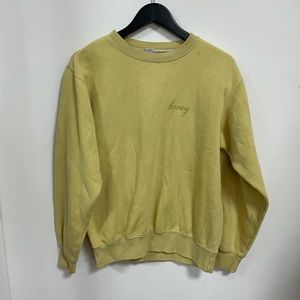 Brandy Melville Honey Crewneck Sweatshirt